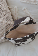 Load image into Gallery viewer, Cow Print // Small Project Bag