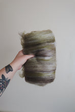 Load image into Gallery viewer, Early Winter - 4 oz Rambouillet + Merino + Camel Luxury Fiber Batt