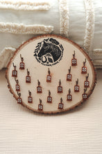 Load image into Gallery viewer, PREORDER // Hand-beaded Homestead Quilt Star • stitch marker or progress keeper
