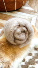 Load image into Gallery viewer, Camel Macchiato - 2 oz Camel + Rambouillet Luxury Fiber Batt