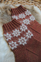 Load image into Gallery viewer, Quilty Cabin Socks // PDF Knitting Pattern