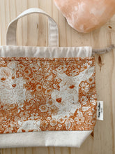 Load image into Gallery viewer, Sock Sized Project Bag - Fall Woodland
