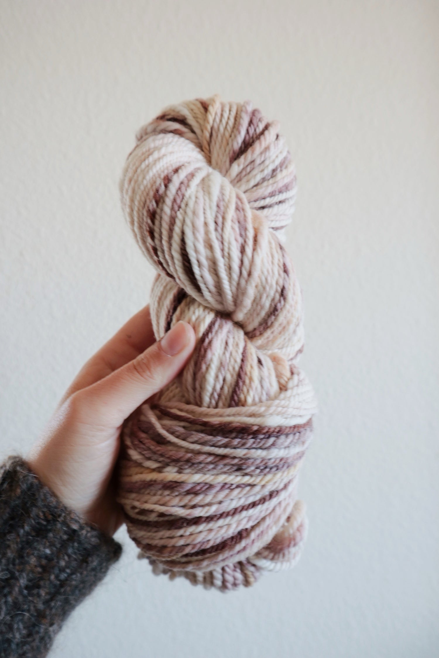 Handspun Australian Merino • Worsted/Aran Horse Feather Fiber Arts