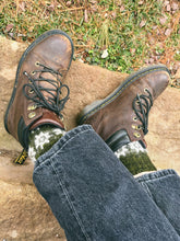 Load image into Gallery viewer, Quilty Cabin Socks // PDF Knitting Pattern