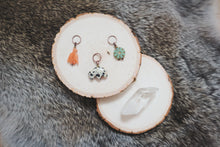 Load image into Gallery viewer, Bison + Flower + Hawk // Stitch Marker Set