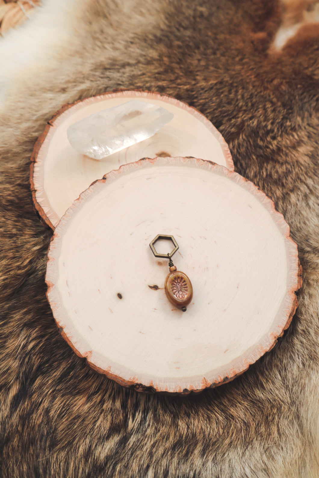 Nest // Honeycomb Stitch Marker