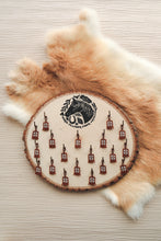 Load image into Gallery viewer, PREORDER // Hand-beaded Homestead Quilt Star • stitch marker or progress keeper
