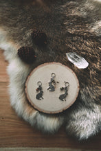 Load image into Gallery viewer, Silver Hare Stitch Marker
