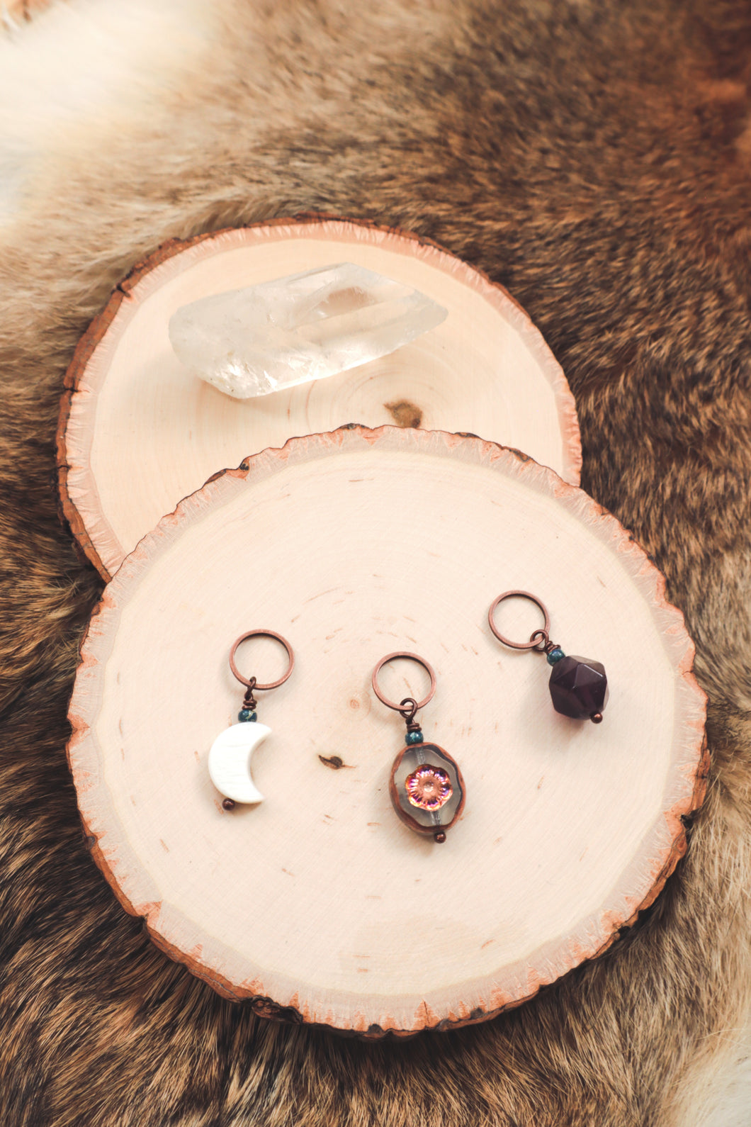 Month 3 - Mystery Notion Club // Cosmic Summer Stitch Marker Set