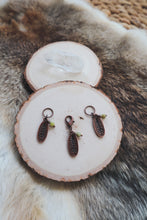 Load image into Gallery viewer, Copper Pine // Progress Keeper or Stitch Marker
