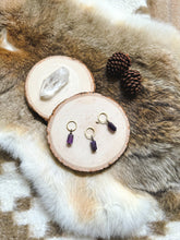 Load image into Gallery viewer, Lonesome Cowgirl // Amethyst Stitch Marker
