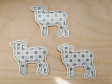 Load image into Gallery viewer, Quilted Lamb // Vinyl Sticker
