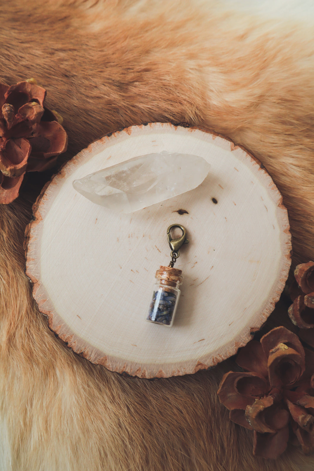 Lavender Potion Bottle // Progress Keeper