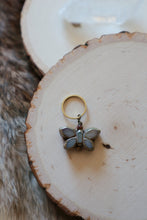 Load image into Gallery viewer, Natural Stone Butterfly Stitch Marker
