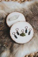 Load image into Gallery viewer, Unakite Bison + Snowflake Obsidian // Stitch Marker Set
